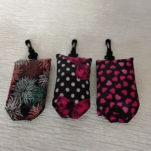 Shopping Totes Reusuable Shopping Bags, Portable Easily Stored Has Clip Pouches